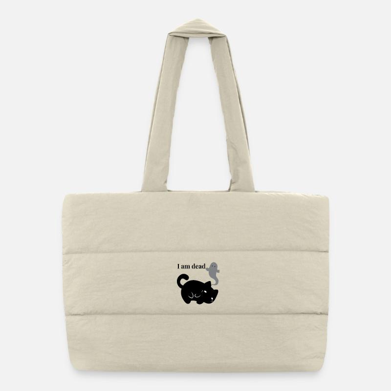Ich bin tot Puffer-Einkaufstasche