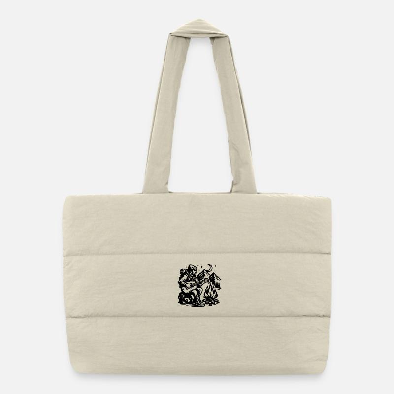 Campfire - Puffer Shopping Bag - natural