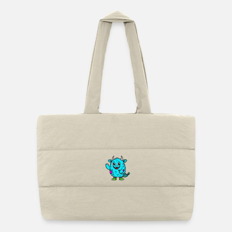 Aquamonster Sac shopping matelassé