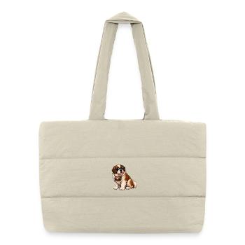 Saint Bernard - Puffer Shopping Bag - natural - Front