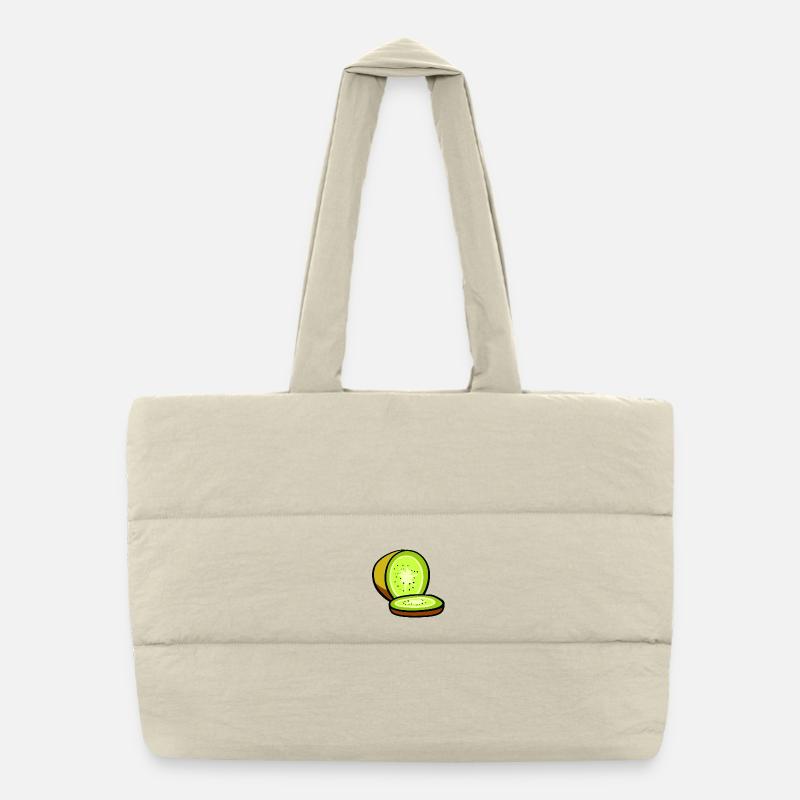 kiwi Puffer Shopping Bag