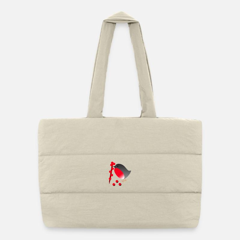 robin Puffer Shopping Bag