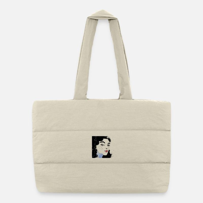 Sac shopping matelassé