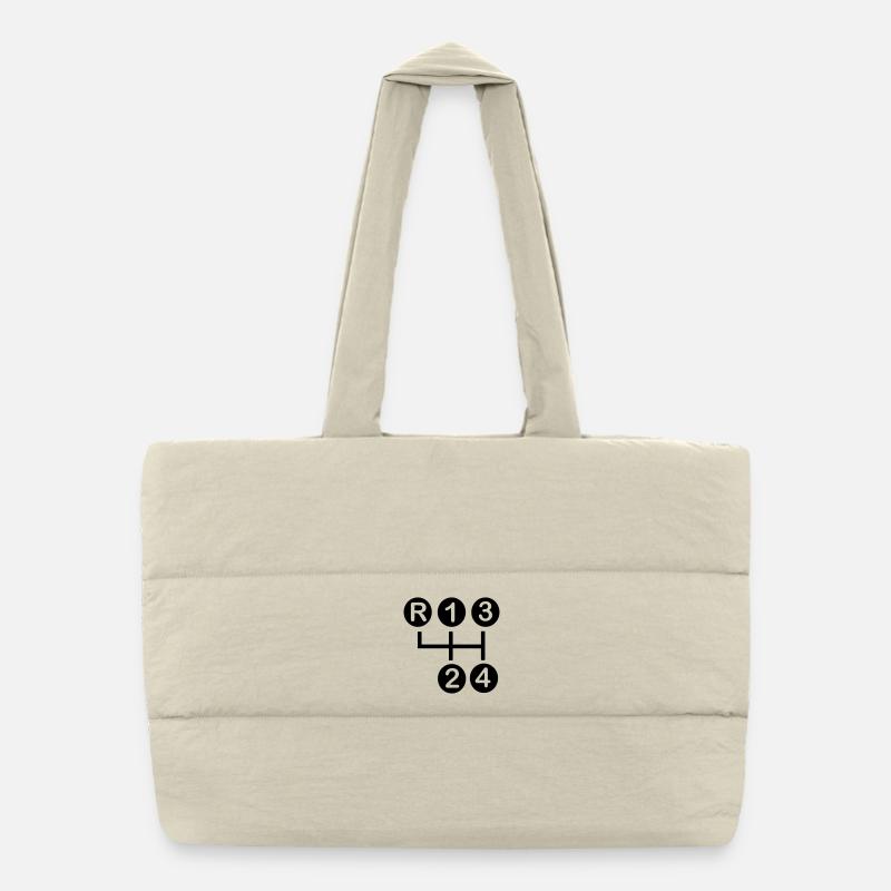 Getriebe 4-Gang Puffer-Einkaufstasche