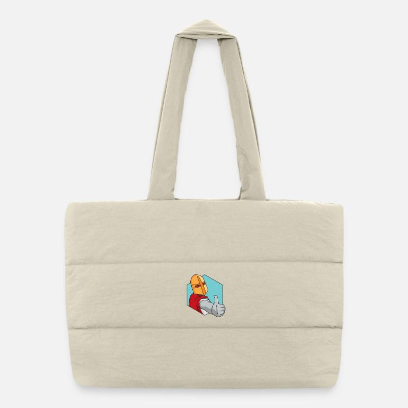 Pouce levé du chevalier Sac shopping matelassé
