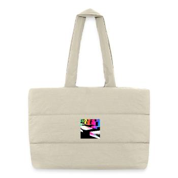 Cubiarcobalenus - Sac shopping matelassé - blanc naturel - Devant