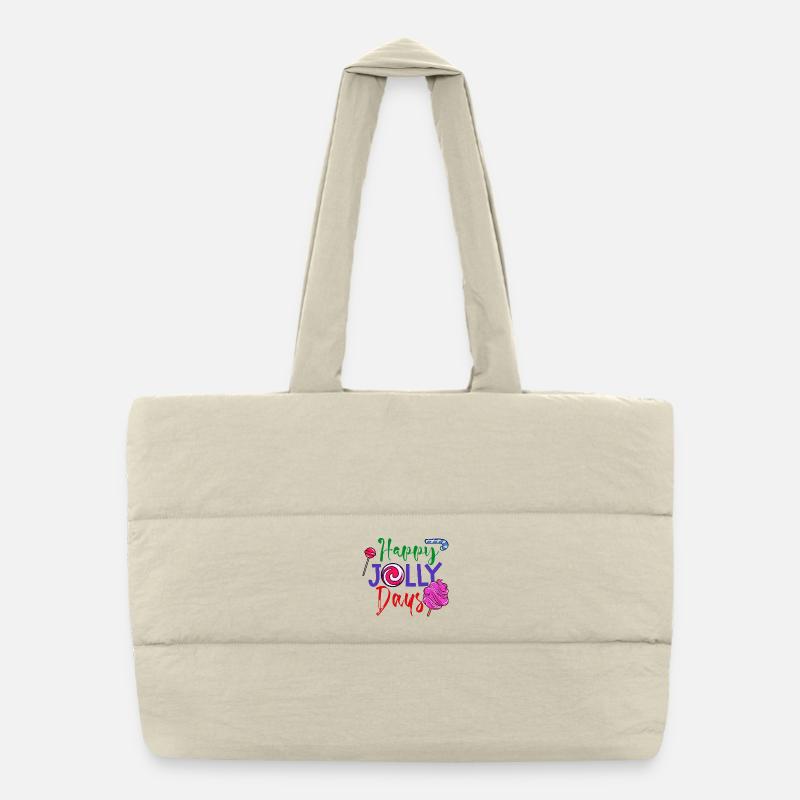 Sweets Statement Bonbons Snacking Délicieux Sac shopping matelassé