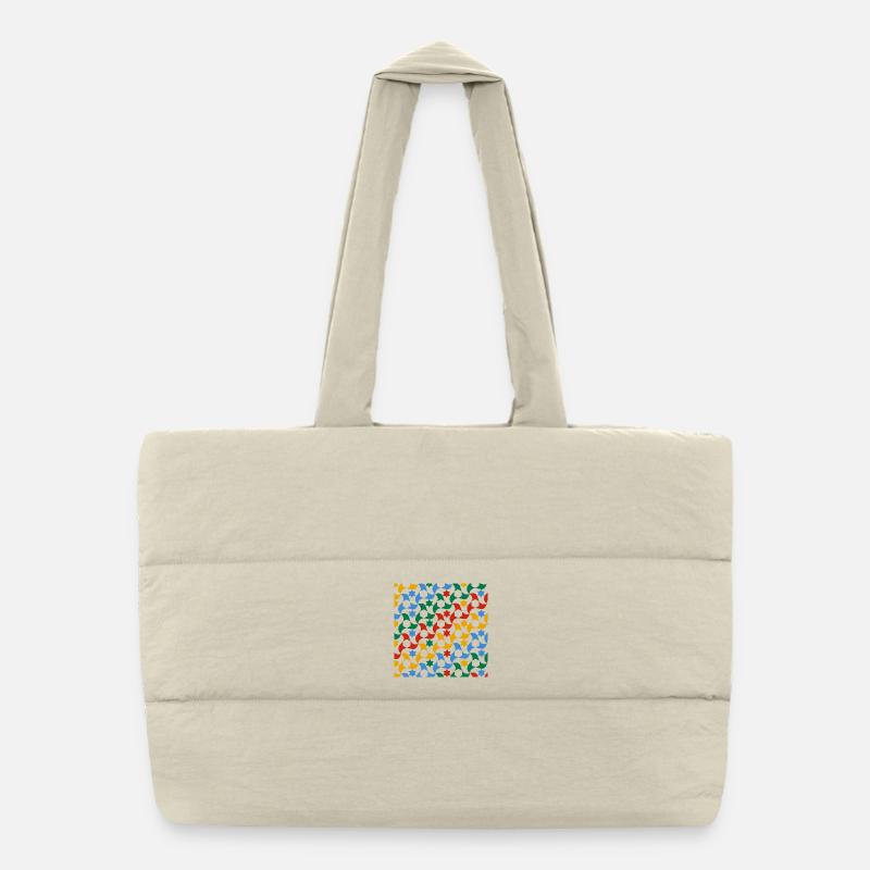 Tuiles andalouses 12 (Alhambra, Grenade) Sac shopping matelassé