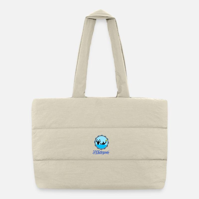 Water polo Puffer Shopping Bag