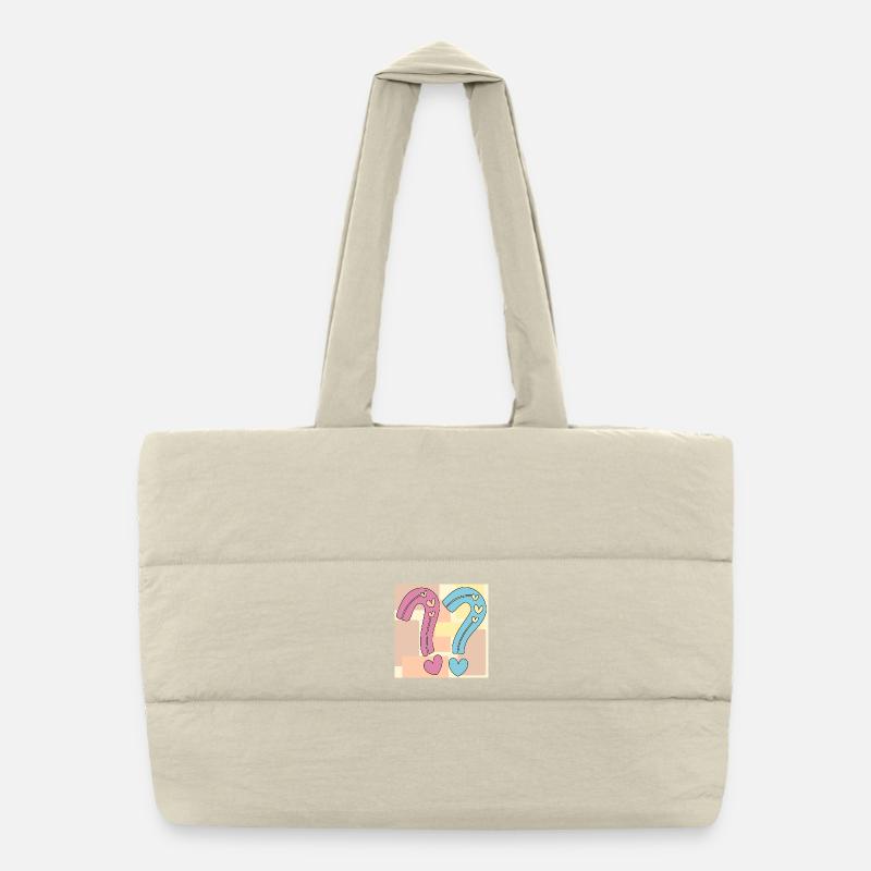 Fête de naissance - Fille Garçon - Grossesse Sac shopping matelassé
