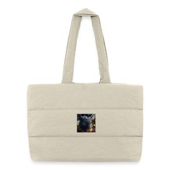 Photo macro creature 08 - Puffer Shopping Bag - natural - Front