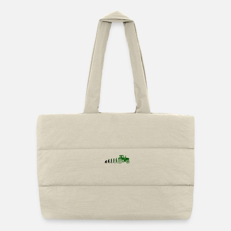 Nutzfahrzeug Landwirt Evolution Fahrzeug Traktor Puffer-Einkaufstasche