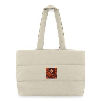 sagittarius - Puffer Shopping Bag - natural - Front