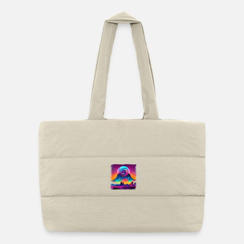 Sac shopping matelassé