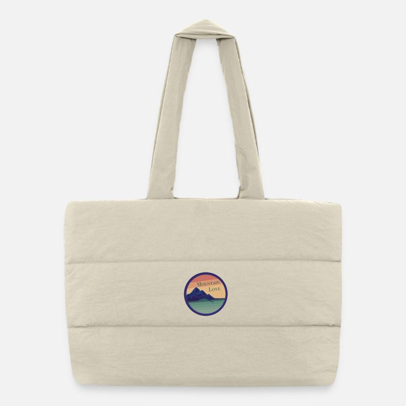 L’amour de la montagne Sac shopping matelassé