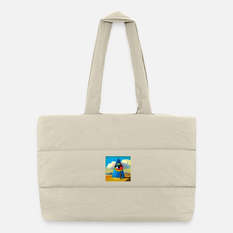 Surreal 04 Puffer Shopping Bag