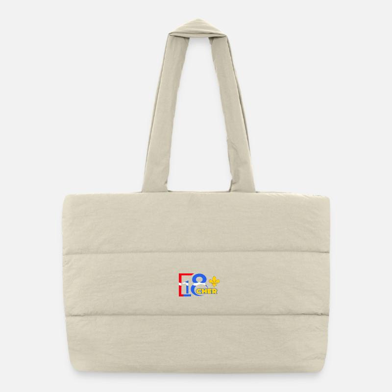 Sac shopping matelassé