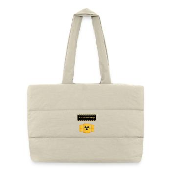 I'm full of energy - Puffer Shopping Bag - natural - Front