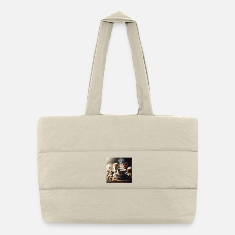 Tasse de café Sac shopping matelassé