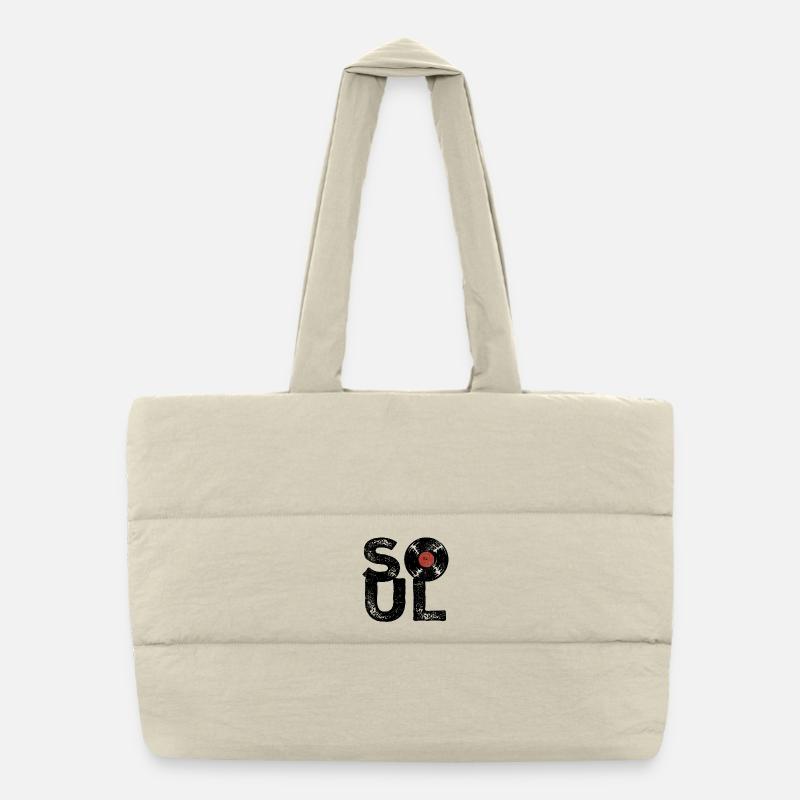 Soul vintage Puffer-Einkaufstasche