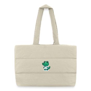 Doc Gator : Le guérisseur des marais - Sac shopping matelassé - blanc naturel - Devant