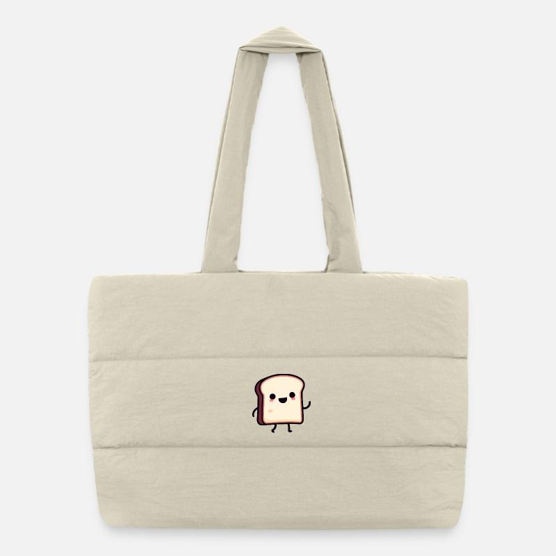 Toasty Buddy : La tranche souriante Sac shopping matelassé
