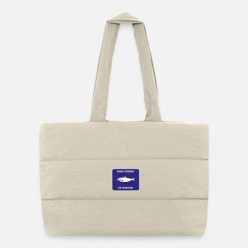 Fresh as a roach Puffer Shopping Bag