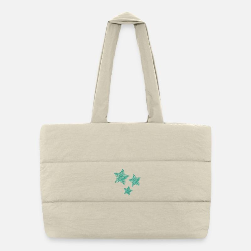 STAR. STARS Puffer Shopping Bag