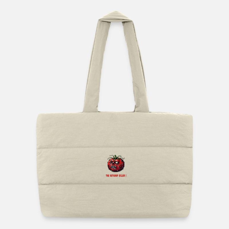 The Ketchup Killer Puffer-Einkaufstasche