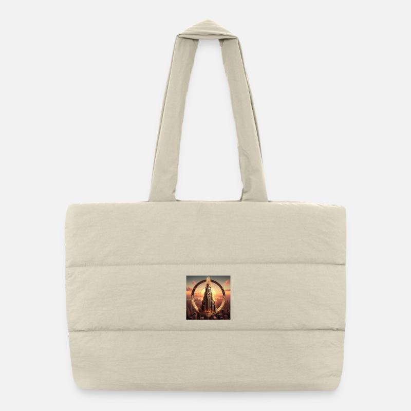 Gratte-ciel 4 Sac shopping matelassé