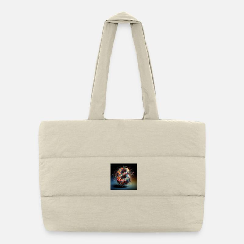 Symbole 1 Sac shopping matelassé