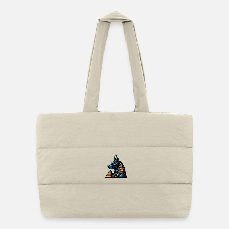 Anubis | Wächter der Gräber Ägypten Puffer-Einkaufstasche