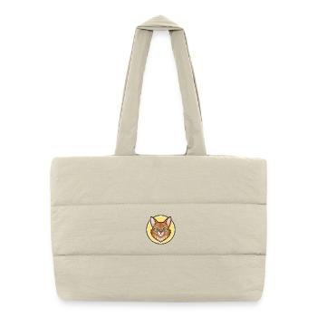 Somali Cat Breed Cartoon Kawaii Animal Pet - Puffer Shopping Bag - natural - Front