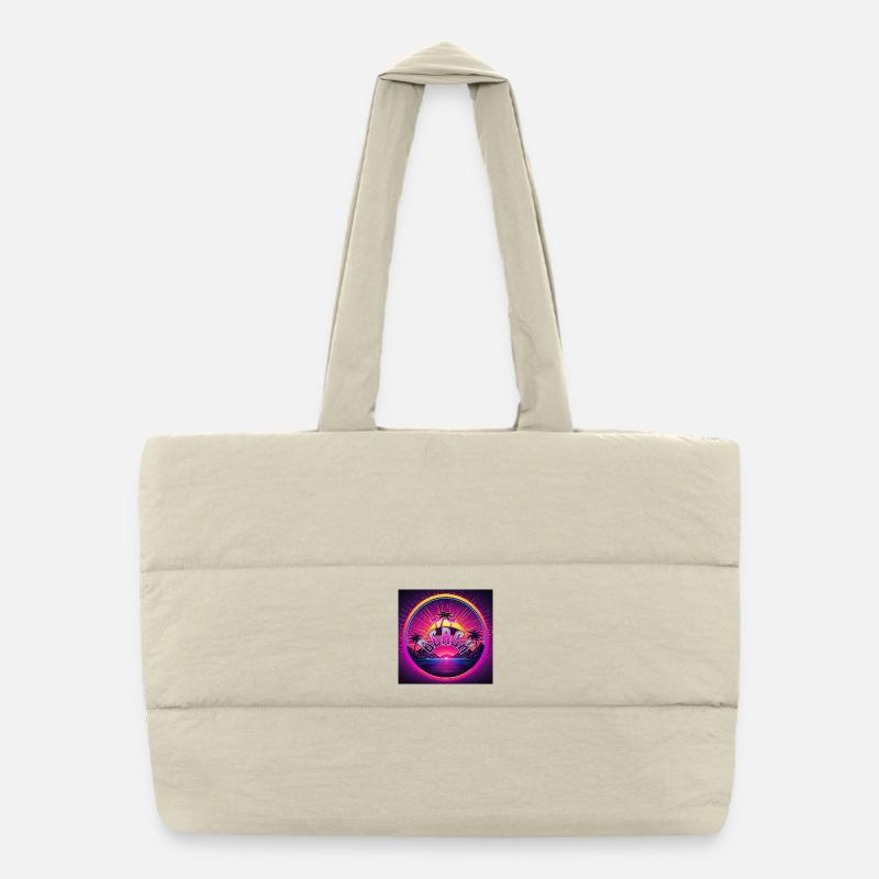 Sac shopping matelassé