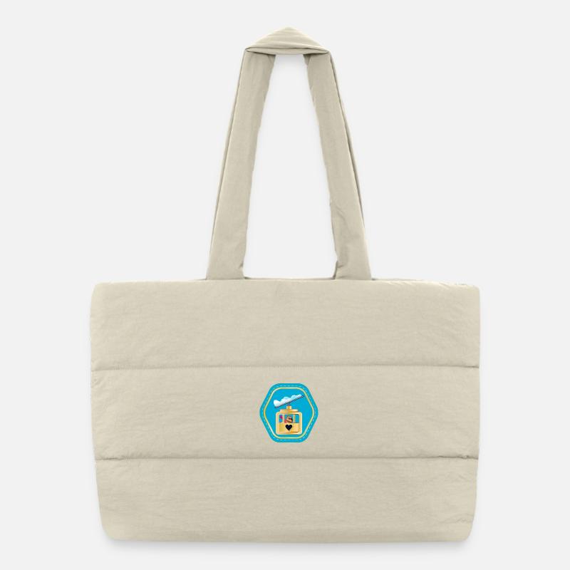 Puffer Shopping Bag