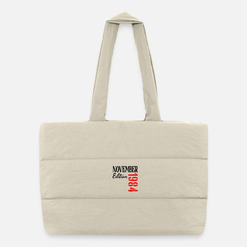 42e ANNIVERSAIRE NOVEMBRE 1984 Sac shopping matelassé