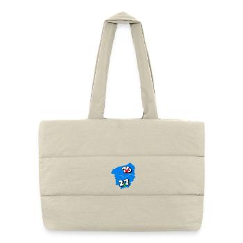 Upper Normandy Region - Puffer Shopping Bag - natural - Front