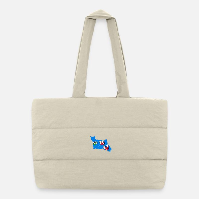 Sac shopping matelassé