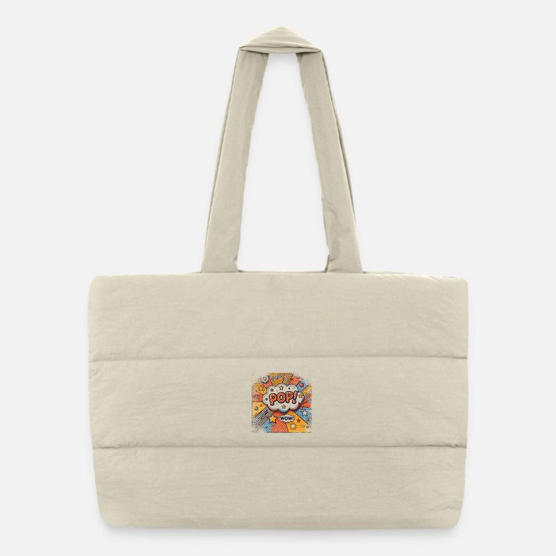 Pop Art | dernier cri Sac shopping matelassé