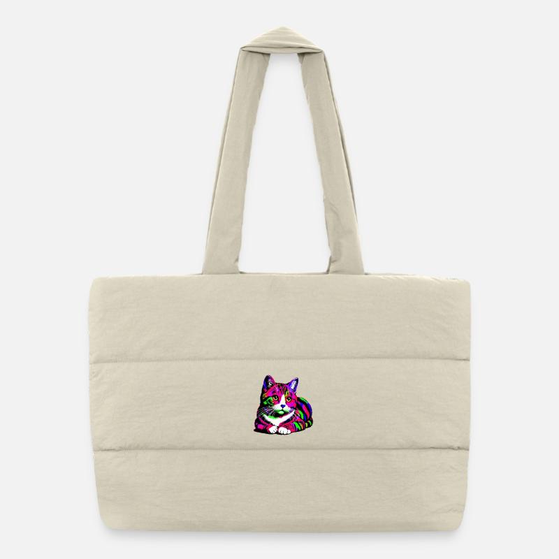 Sac shopping matelassé