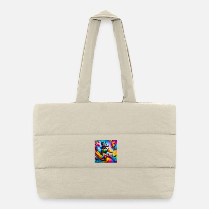 Duck Puffer Shopping Bag