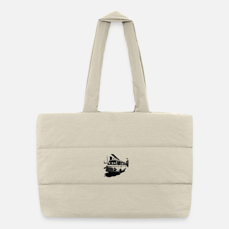 Transport cult Eastern classics Puffer Shopping Bag