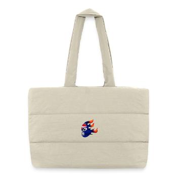 Drapeau de l’Australie - Australie - Ninja - Sac shopping matelassé - blanc naturel - Devant