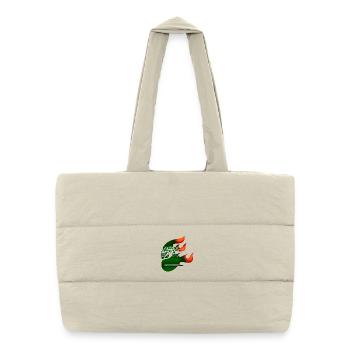 Saudi Arabia Flag - Saudi Arabia - Ninja - Puffer Shopping Bag - natural - Front