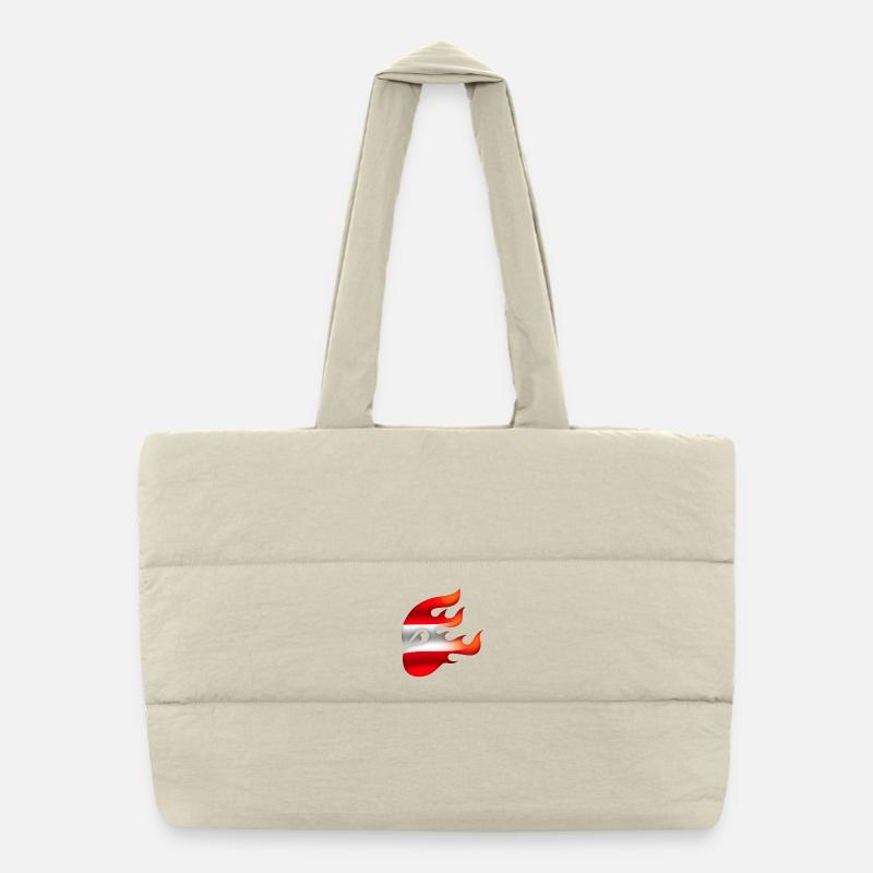 Drapeau de l’Autriche - Autriche - Ninja Sac shopping matelassé