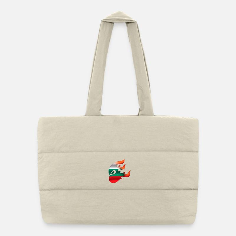 Bulgaria Flag - Bulgaria - Ninja Puffer Shopping Bag