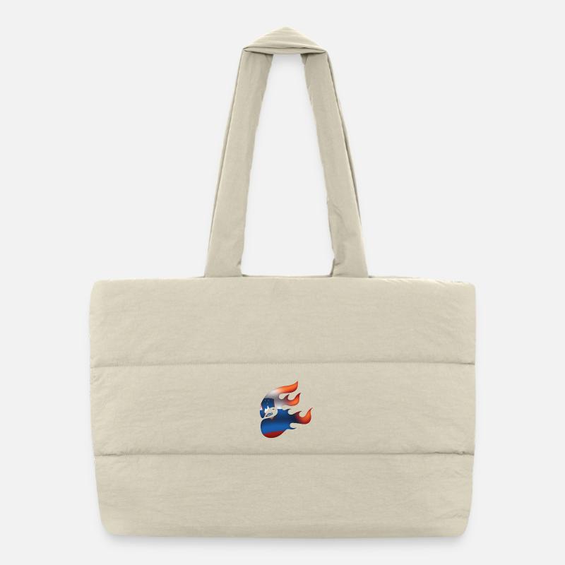 Drapeau slovène - Slovénie - Ninja Sac shopping matelassé