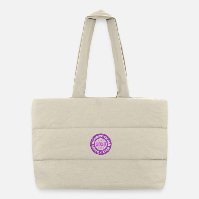 Sac shopping matelassé