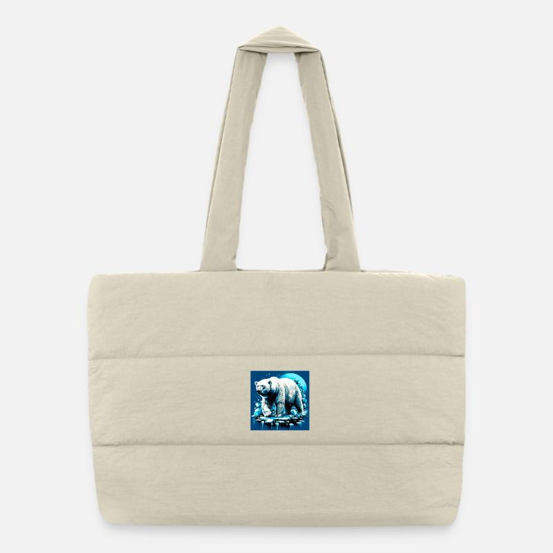 Sac shopping matelassé