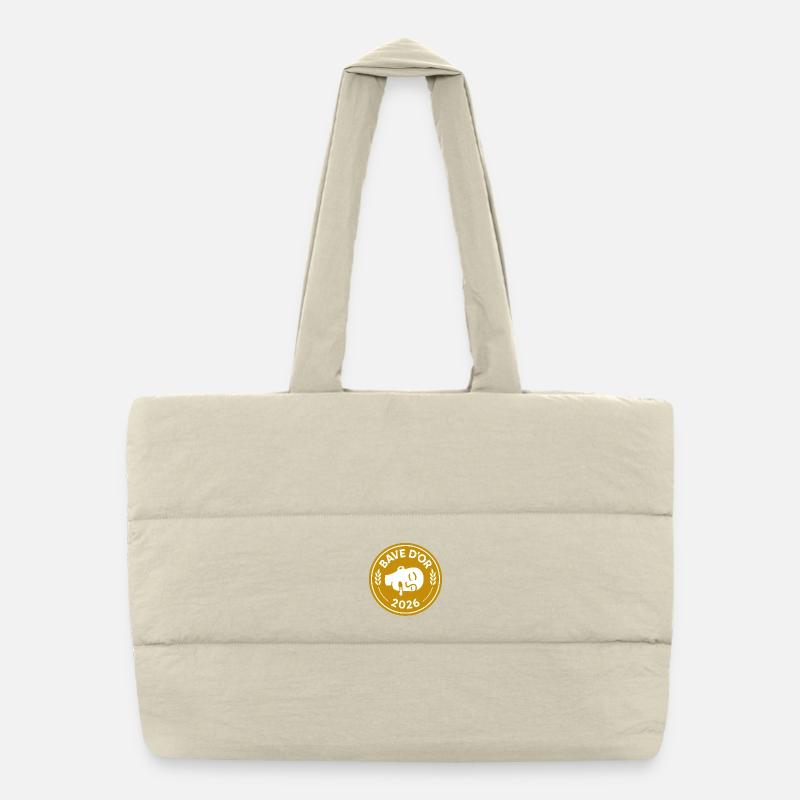 Golden Slime Award 2026 Nap Champion Puffer-Einkaufstasche